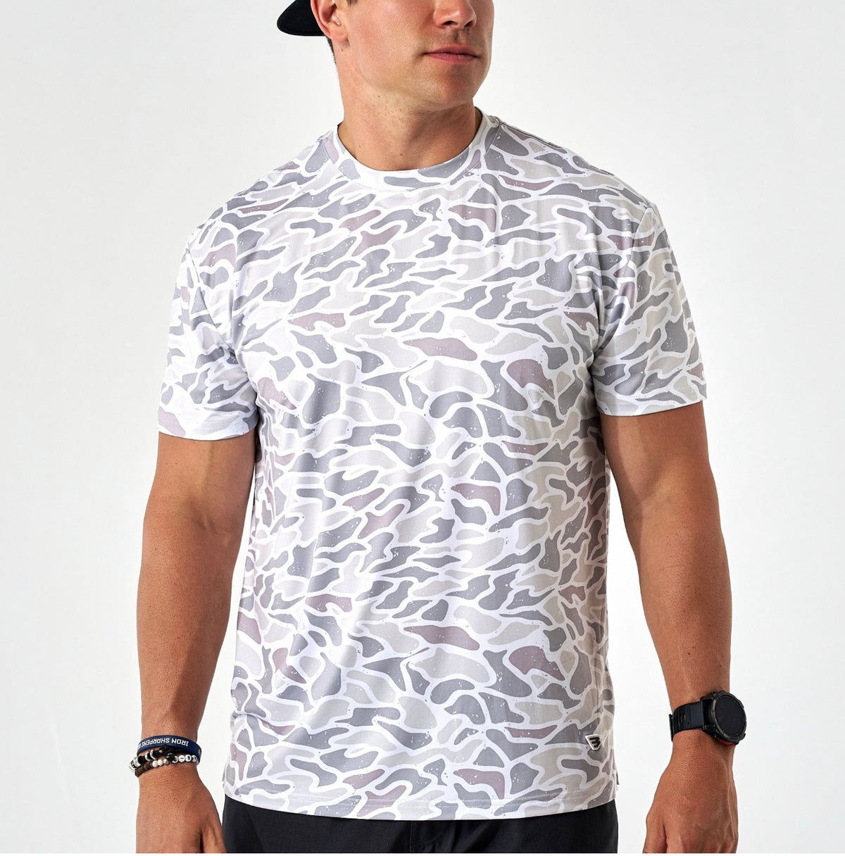 Burlebo-GO TO TEE -WHITE CAMO