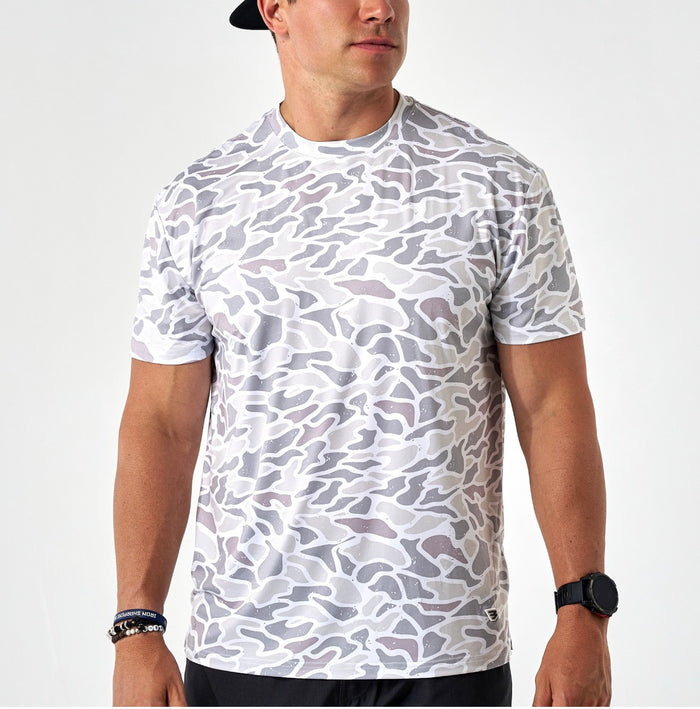 Burlebo-GO TO TEE -WHITE CAMO