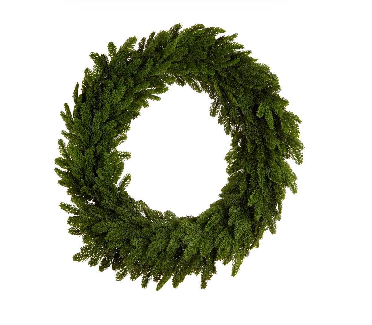Raz 36" Bright Green Cedar Wreath