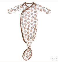 Copper Pearl Knotted Gown