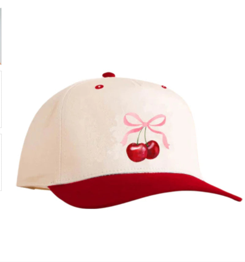LULU MAC CHERRY BOW CAP