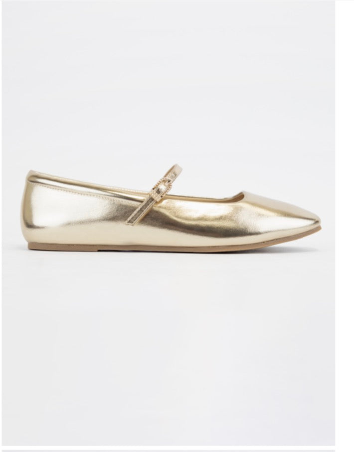 Fall Winter Color Kiana Mary Jane Ballet Flats