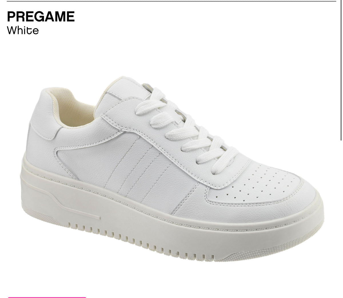 Corkys Pregame Sneaker White