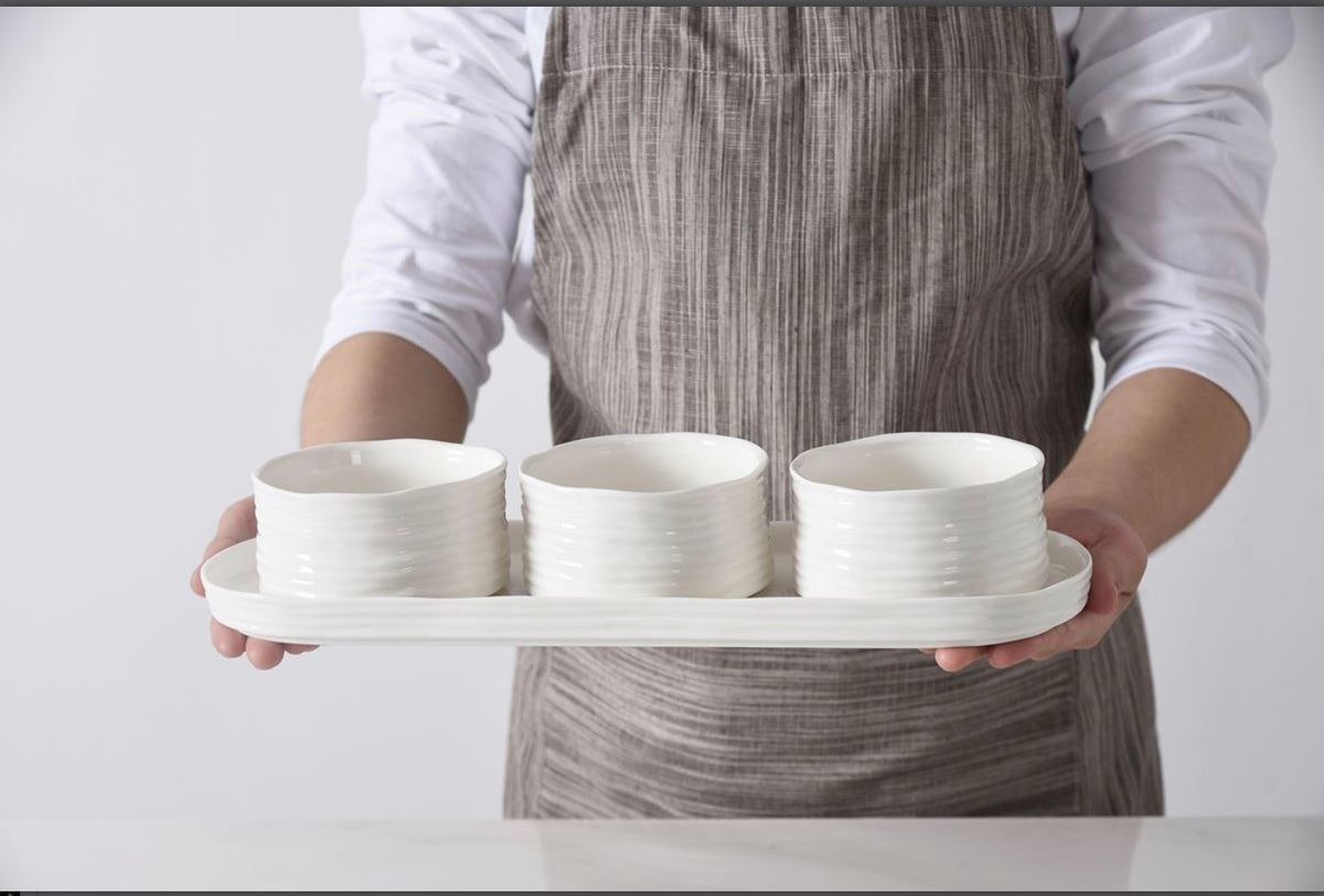Pampa Bay Le Blanc Entertaining Set – 4pc
