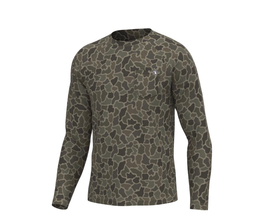 Local Boy- Kids L/S Heather Blend Crew