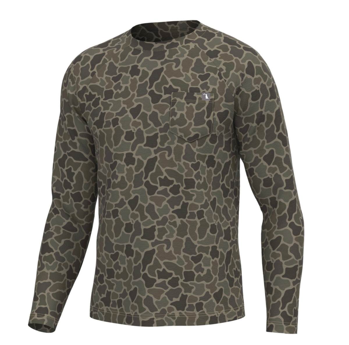 Local boy L/S Heather Blend Crew