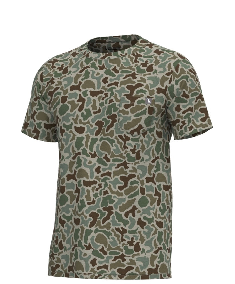 Local Boy-S/S Heather-Blend Crew