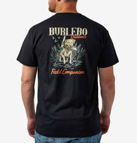 Burlebo-SHORT SLEEVE TEE - FIELD COMPANION - BLACK