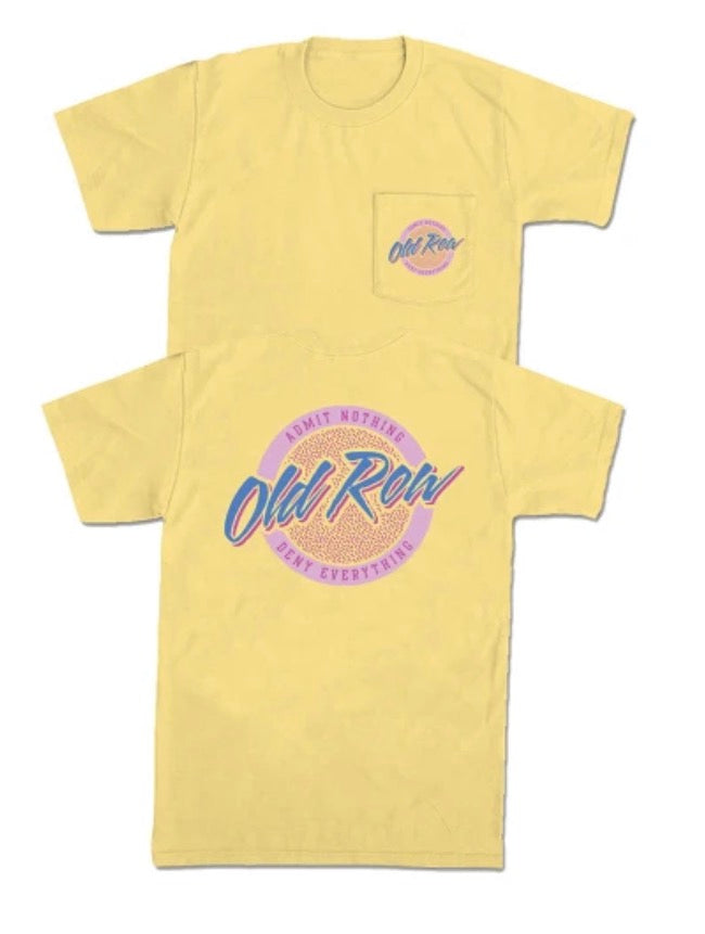 OLD ROW - Circle Logo - Butter