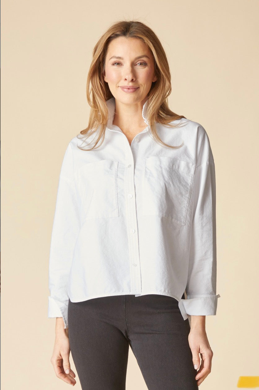HABITAT PREFECT TRAVEL SHIRTS BOXY BOYFRIEND SHIRT