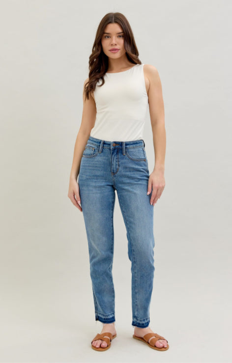 Judy Blue MR RIGID MAGIC RELEASE HEM BOYFRIEND