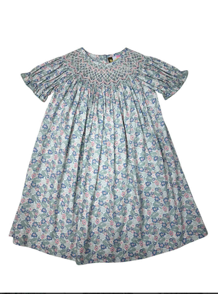 Banana Split Garden Tales Smocked Geo Bishop