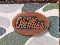 Zep-Pro MEN'S OLD SCHOOL CAMO LEATHER MONEY CLIP