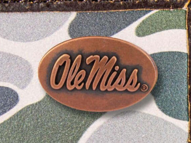 Zep-Pro MEN'S OLD SCHOOL CAMO LEATHER MONEY CLIP