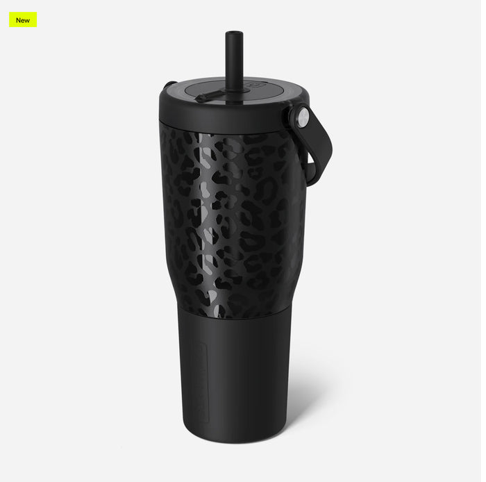 BruMate Resa 35oz Onyx Leopard