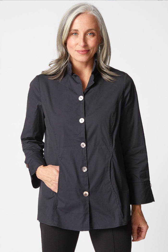 HABITAT PERFECT TRAVEL SLD SCULPTED COLLAR TUNIC