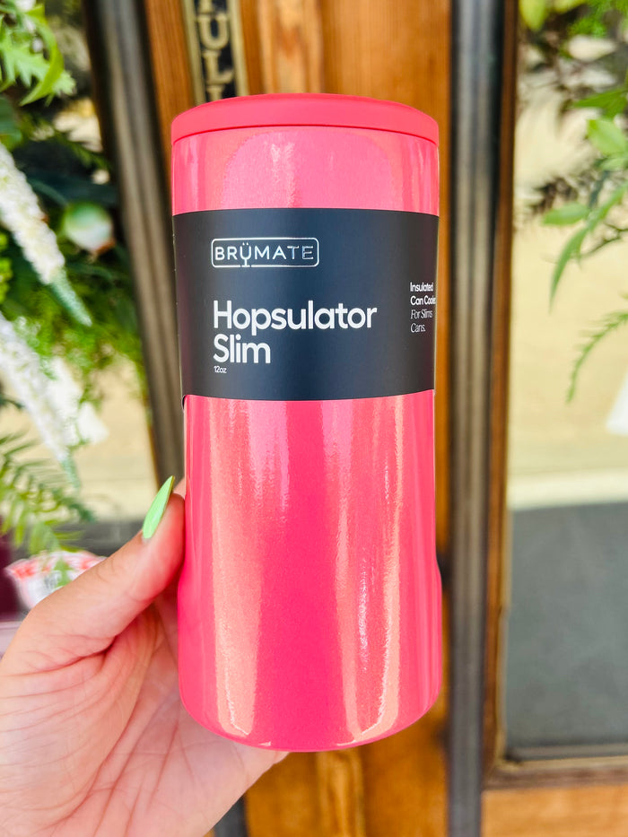 BruMate Hopsulator 12oz Slim Can Coral