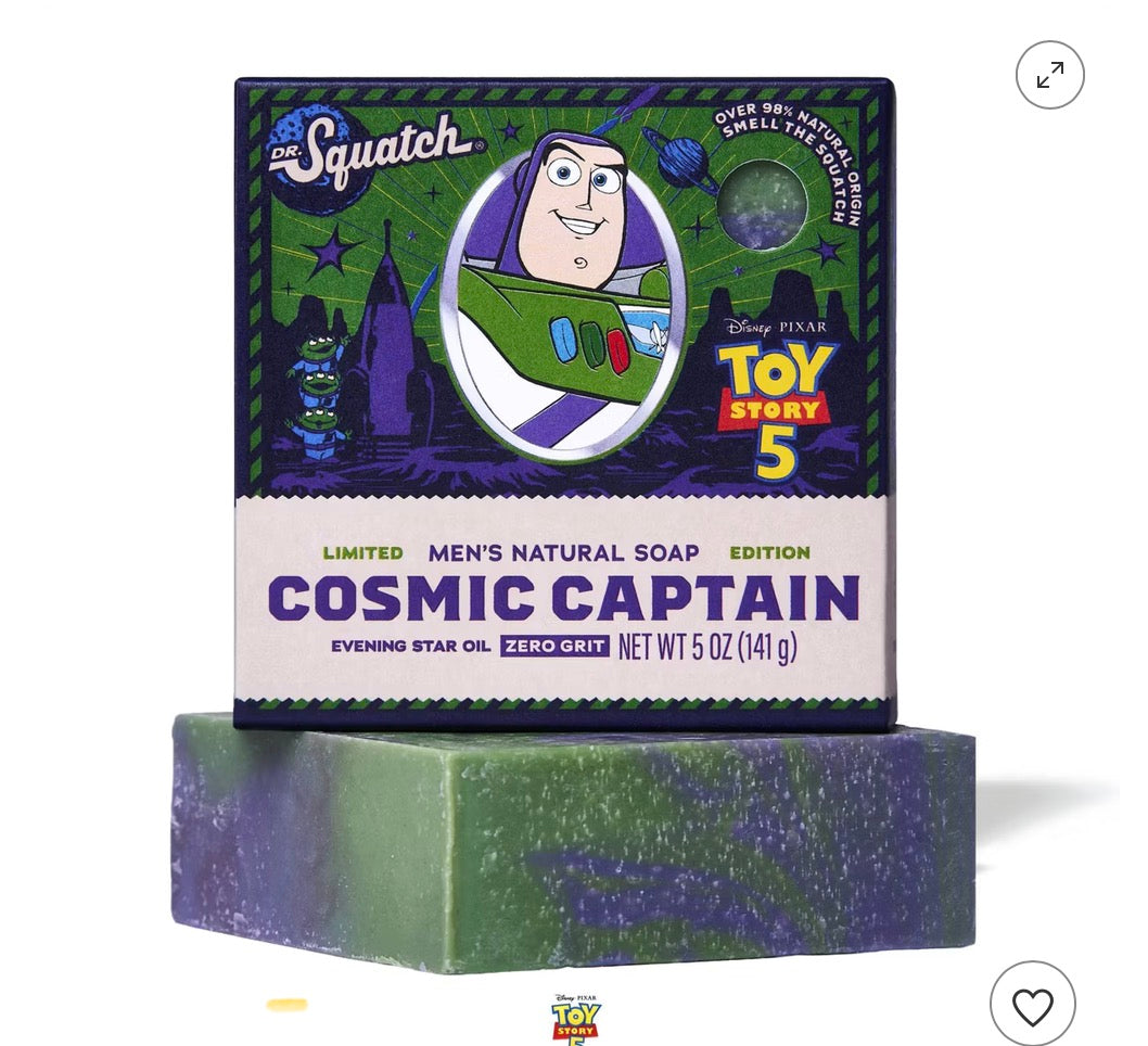 Dr. Squatch - Bar Soap- Toy Story 5: Cosmic Captain