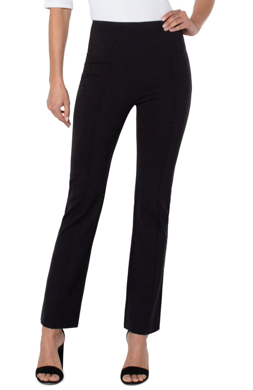 Liverpool Pearl Full Length Flare w/ Pintuck