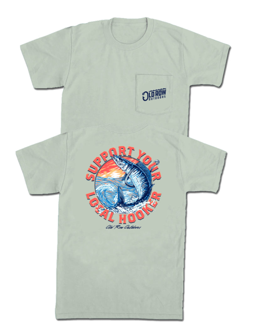 Old Row-Local Hooker Pocket Tee