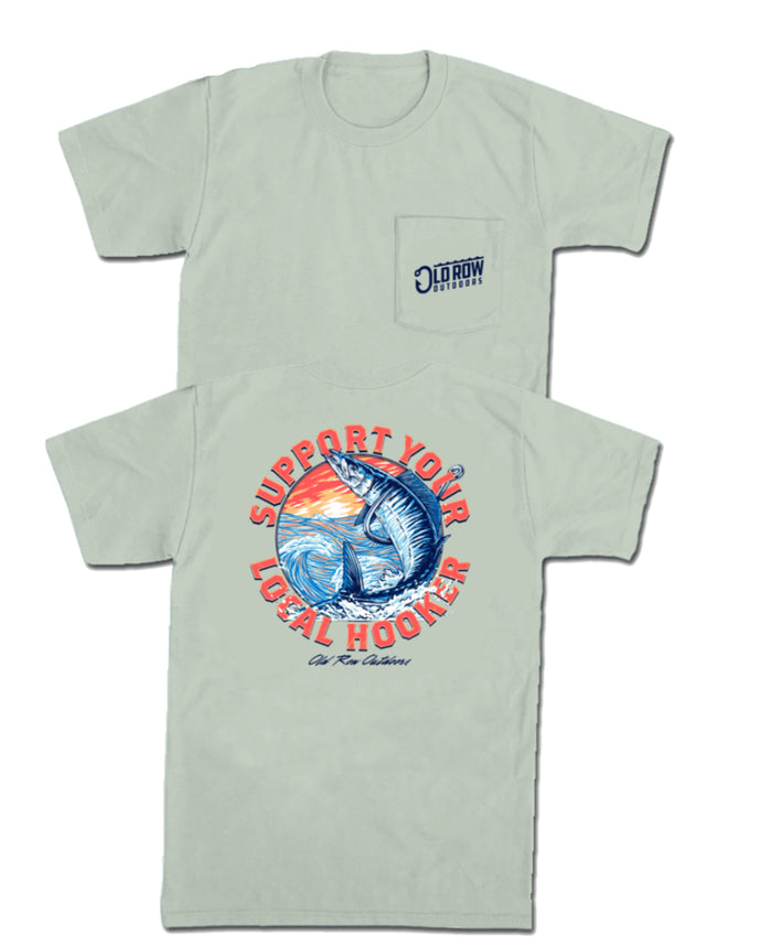 Old Row-Local Hooker Pocket Tee