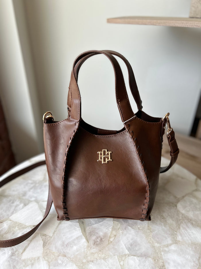 Caroline Hill Allison Tote - D Chocolate