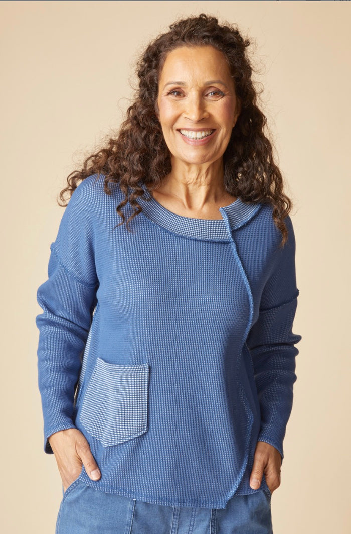 HABITAT OPPOSITES ATTRACT INSIDE OUT PULLOVER