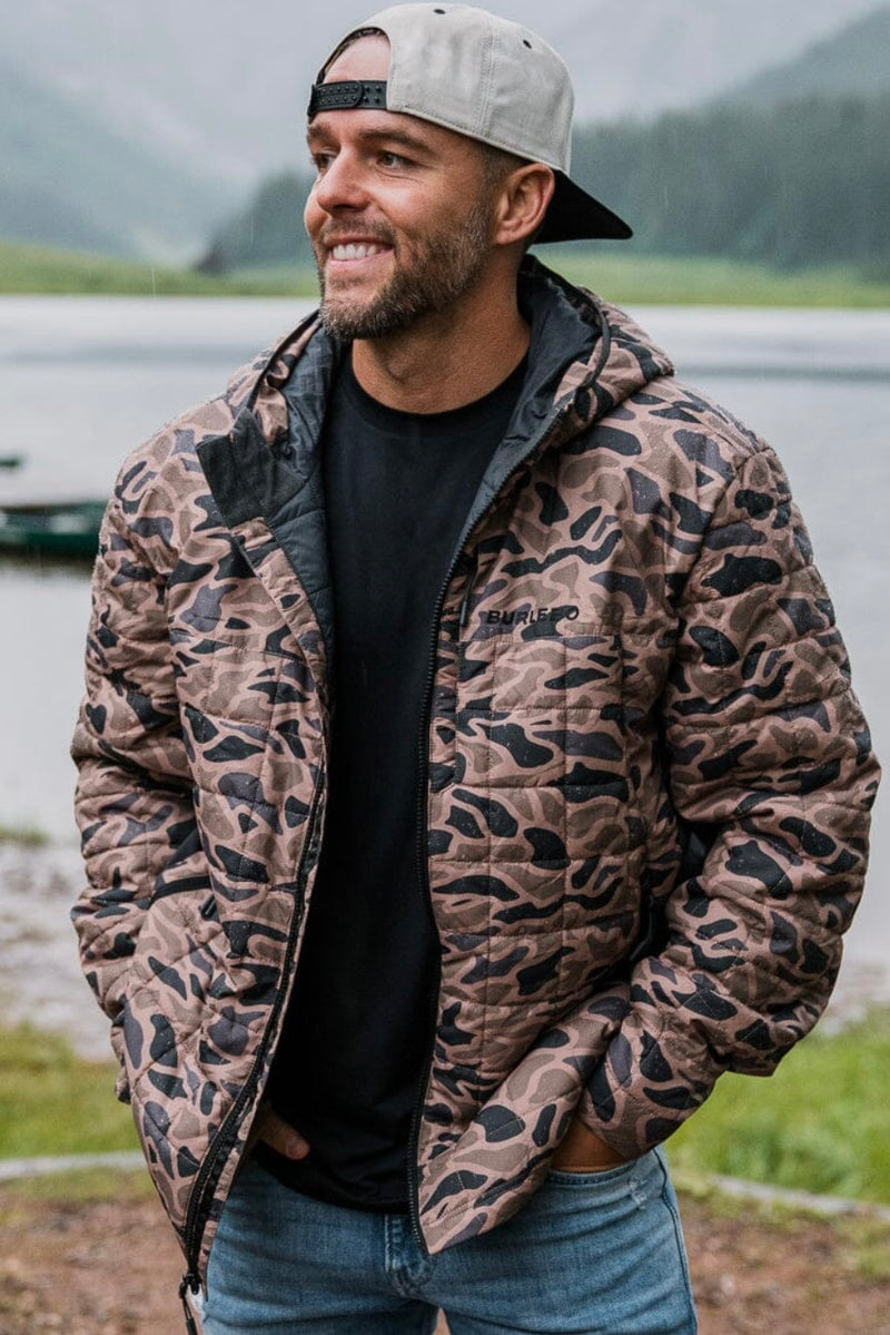 Burlebo-Puffer Jacket-gauge camo