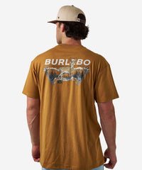 Burlebo-SHORT SLEEVE TEE - BOW HUNTER - LIGHT BROWN