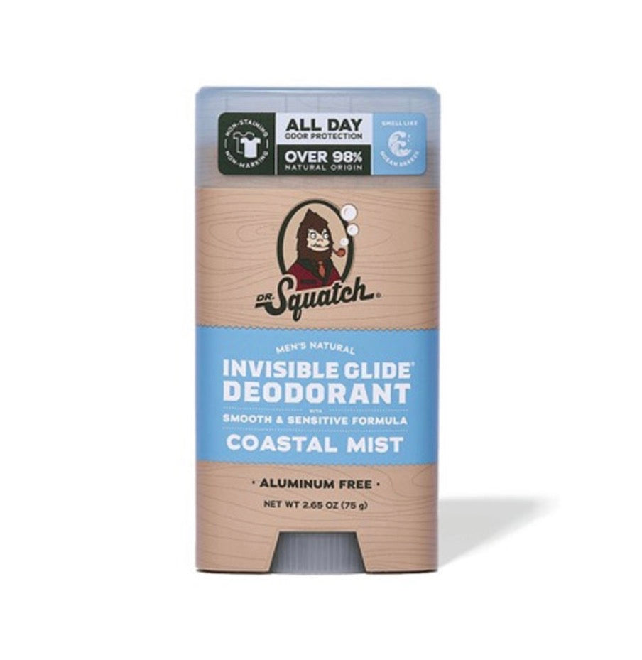 Dr. Squatch - Invisible Glide Deodorant - Coastal Mist