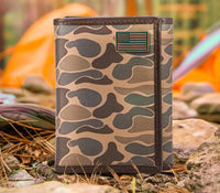 Zep-Pro TRIFOLD OLD SCHOOL CAMO LEATHER WALLET