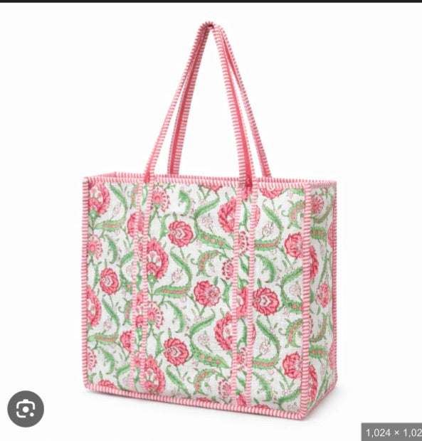 Cotton Quilted Bag XL