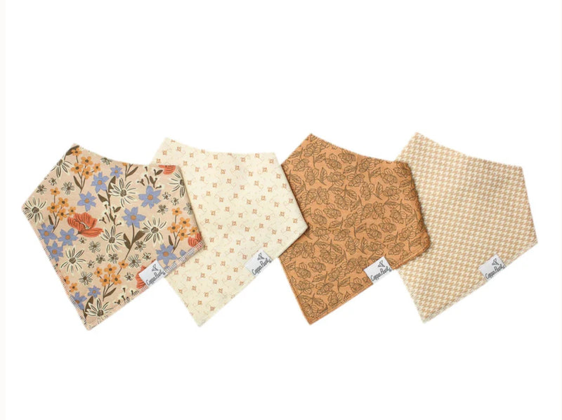 Copper Pearl Baby Bandana Bibs
