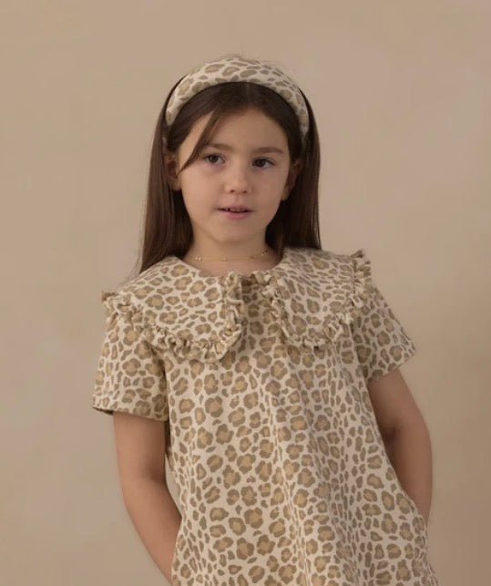 Rylee + Cru Padded Headband Leopard
