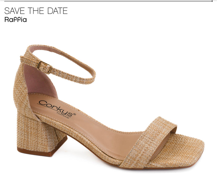 CORKYS SAVE THE DATE- Raffia