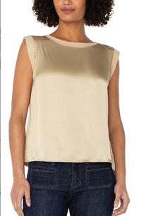 Liverpool Sleeveless Woven Top