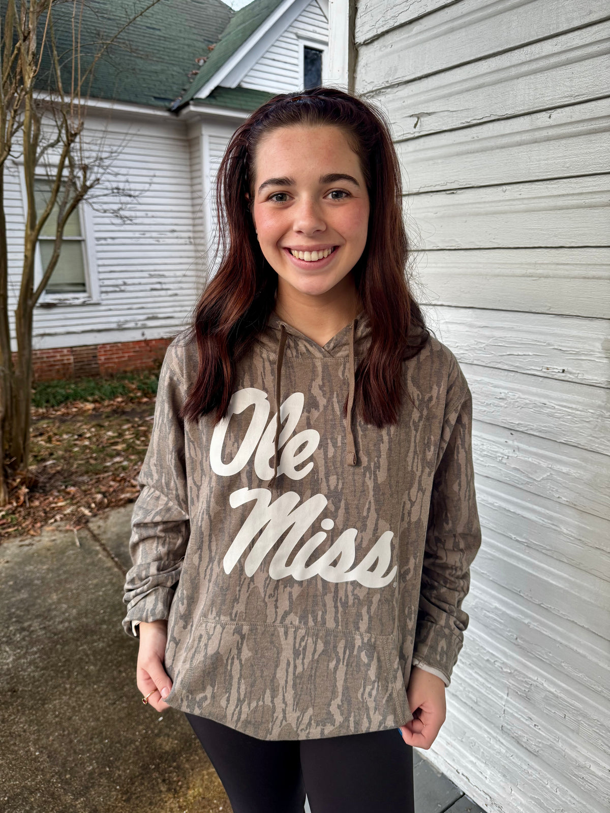 Mossy Oak Collegiate Bottomland Hoodie
