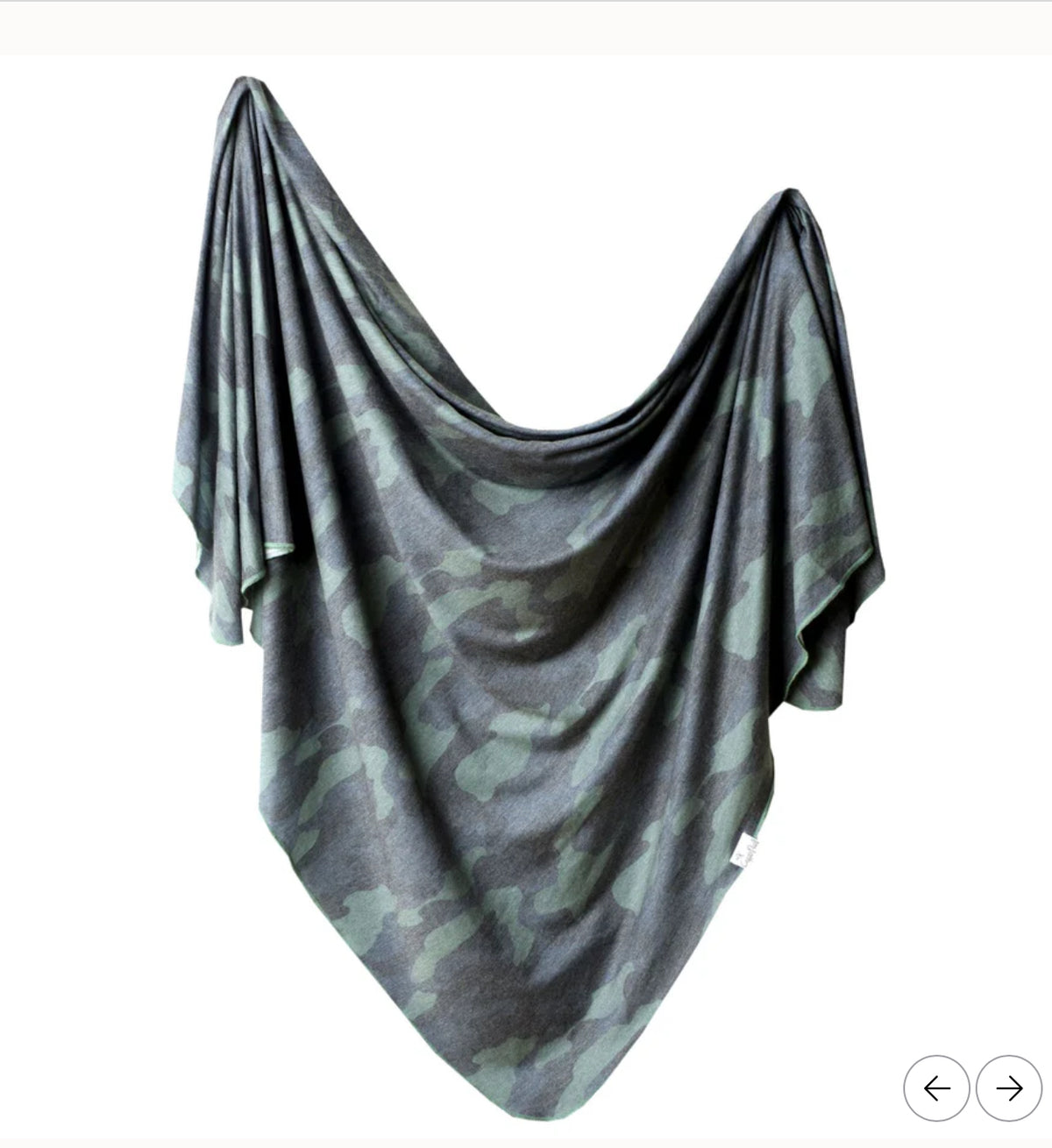 Copper Pearl Knit Swaddle Blanket