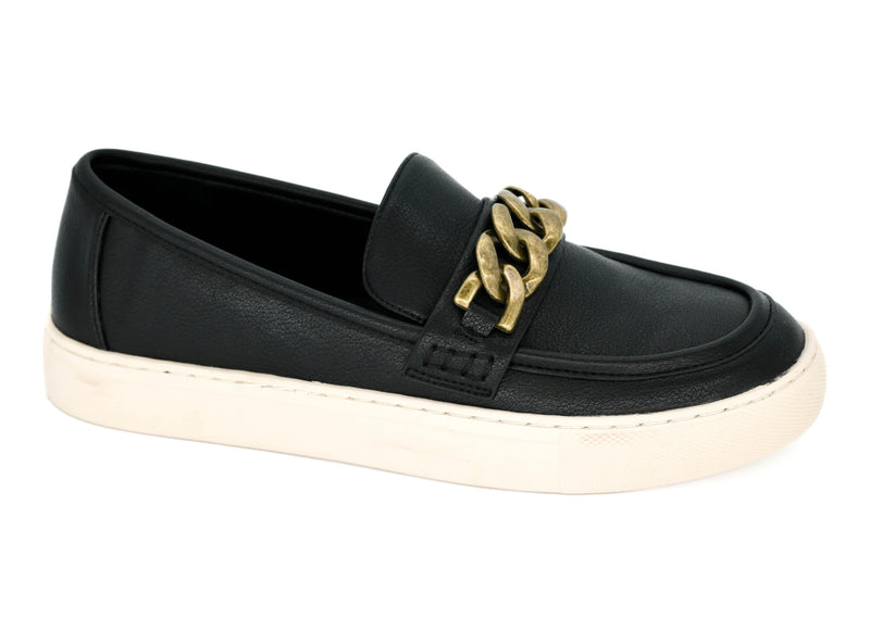 Corkys Chain Reaction Loafers Black