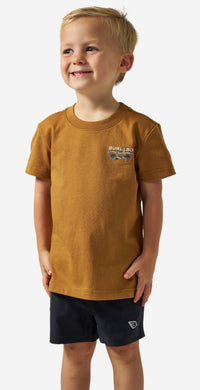 Burlebo-YOUTH SHORT SLEEVE TEE - BOW HUNTER - LIGHT BROWN