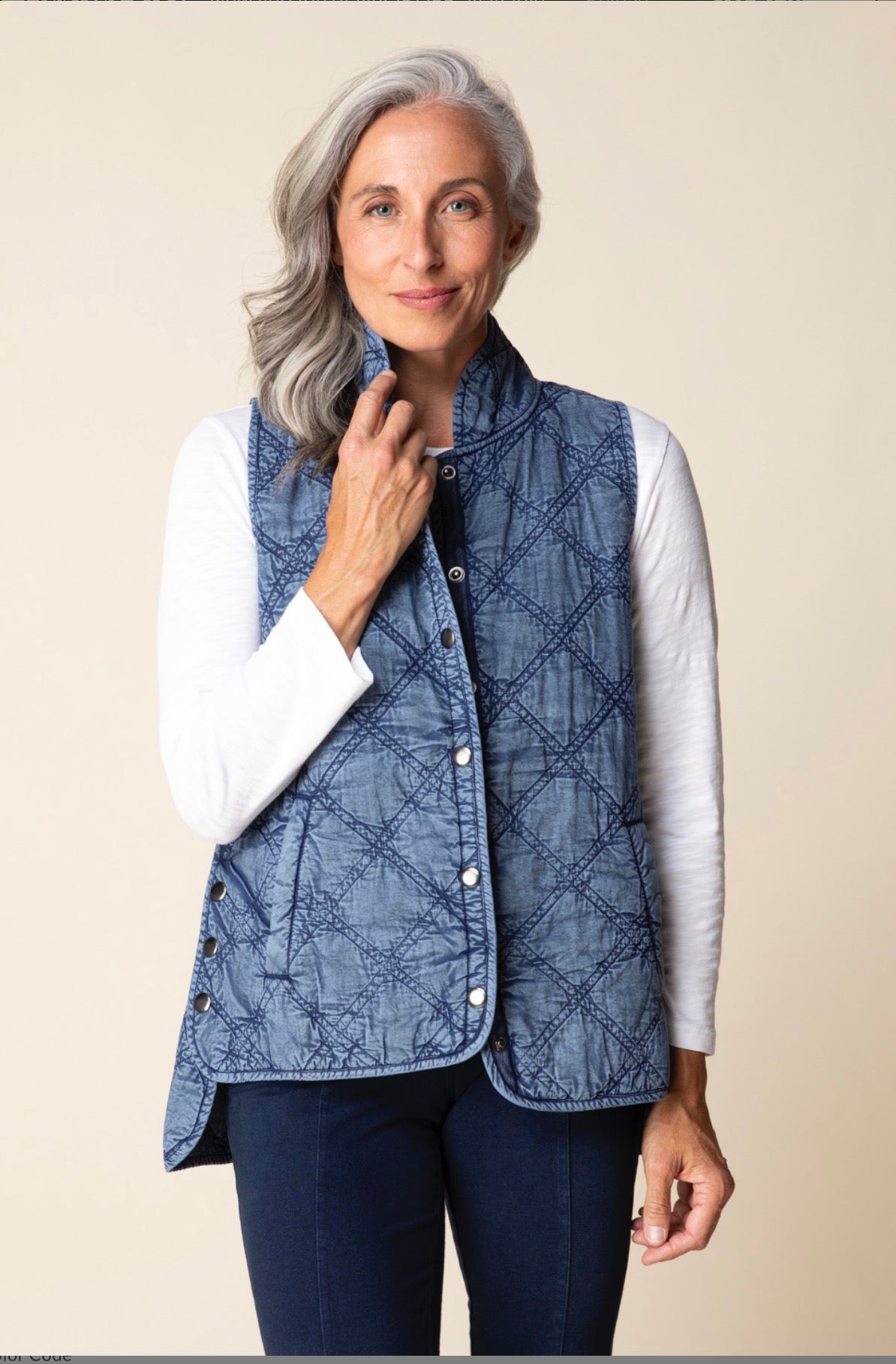 HABITAT WASHED QUILT CTN VEST