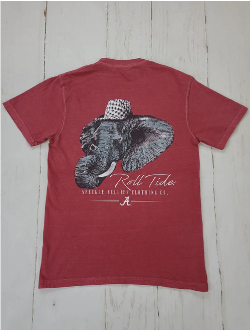 Speckle Bellies Houndstooth Elephant Tee T-Shirt