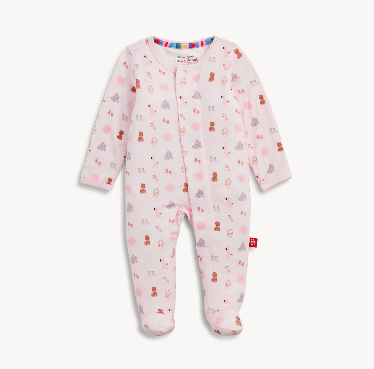 Magnetic Me Magnetic Footie- Nursery Nostalgia Pink