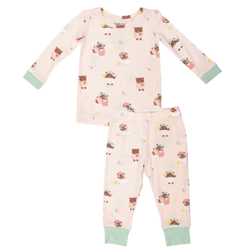 Angel Dear Spa Day L/s Loungewear Set Toddler