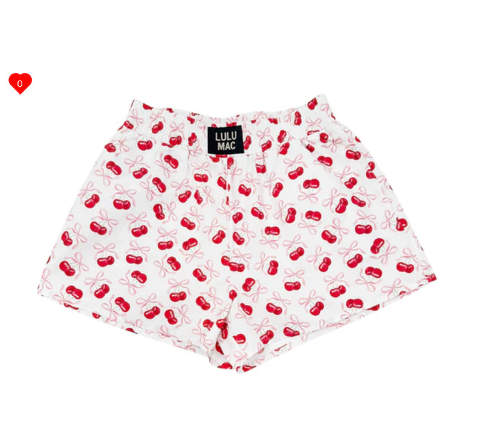 LULU MAC CHERRY BOXER SHORT