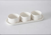 Pampa Bay Le Blanc Entertaining Set – 4pc