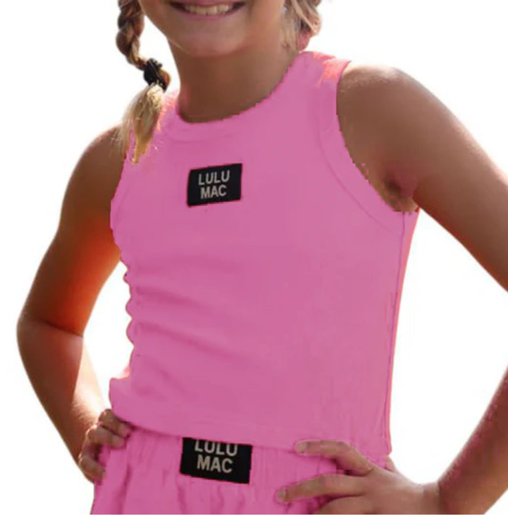 LULU MAC KIDS SOLID TANK