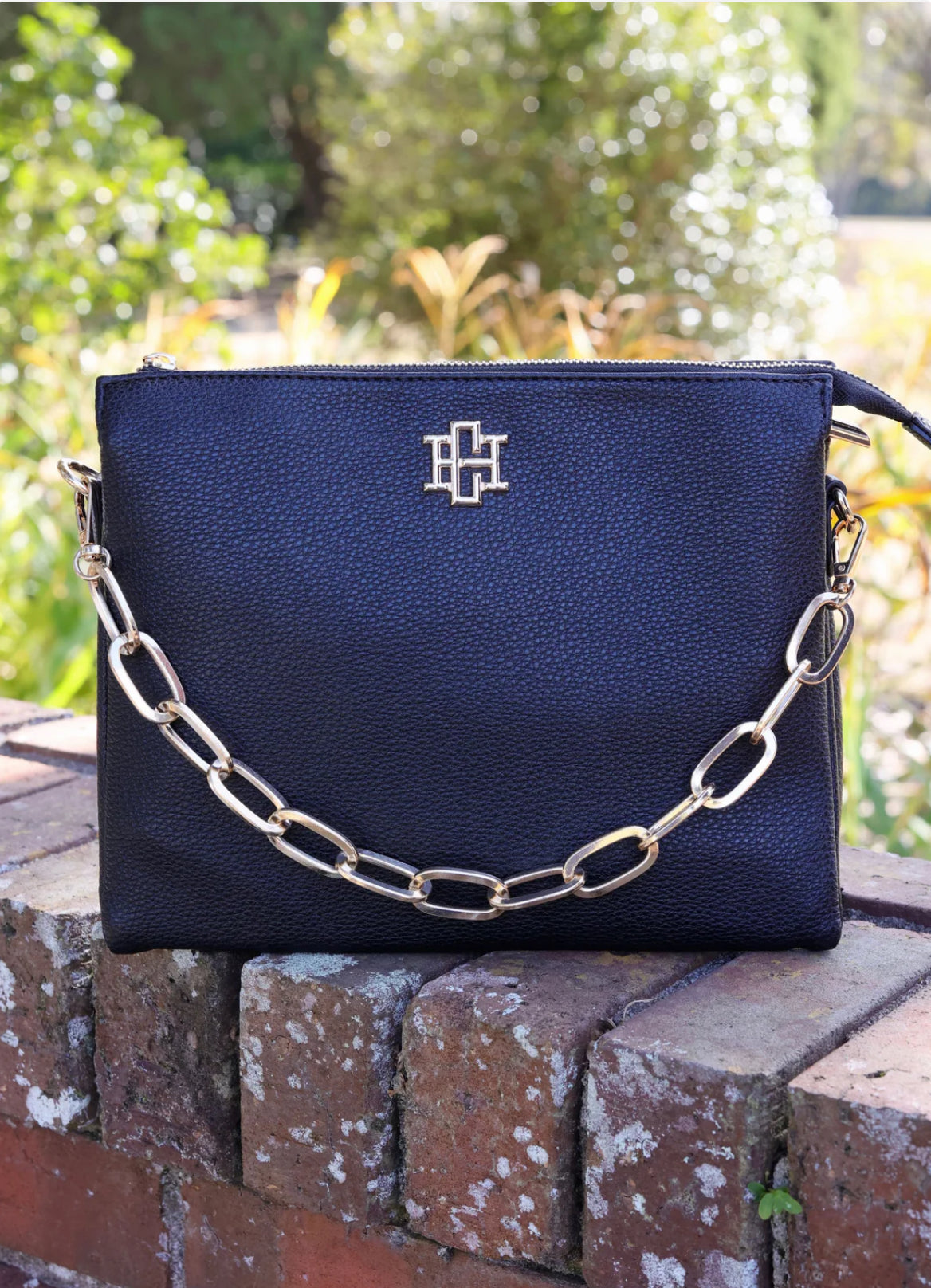 Caroline Hill Ariana Crossbody Black