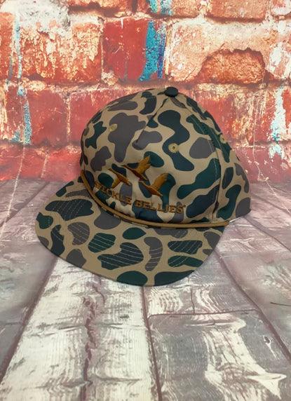 Speckle Bellies- 3G/3D Rope Hat-Delta Camo