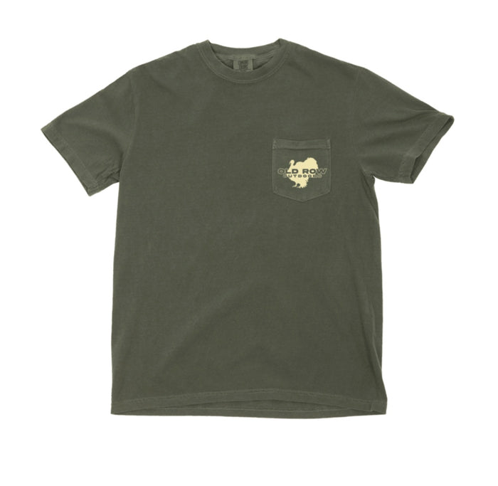 Old Row Camo Turkey Pocket Tee